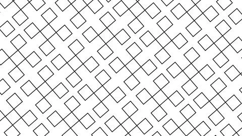 Geometric square pattern background. Abstract black and white grid design t.. Stock Illustration