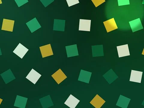 Geometric Square Pattern Dark Background Stock Illustration