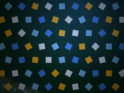 Geometric Square Pattern Dark Background Stock Photos