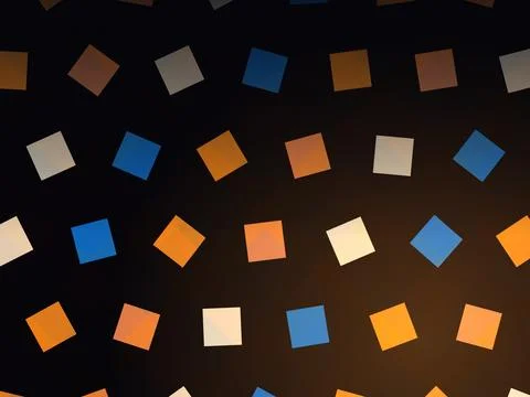 Geometric Square Pattern Dark Background Stock Photos