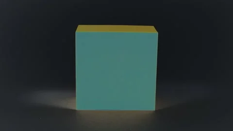 Geometric square shape motion background. Animation on black. Dynamic style f Stock Footage 204853829