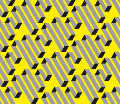 Geometric square stripe seamless pattern. 스톡 일러스트