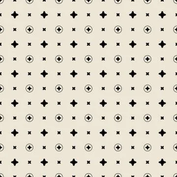 Geometric star circle seamless pattern vector background 스톡 일러스트
