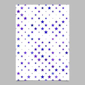 Geometric star pattern background poster template - vector graphic イラスト素材