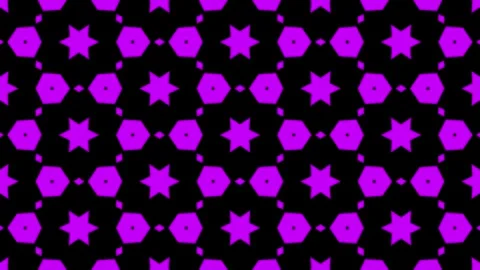 Geometric star pattern morphing loop animation for modern motion graphics Stock Footage 339509651
