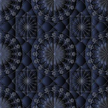 Geometric star pattern vector background 스톡 일러스트