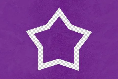 Geometric star shape Stock Illustration