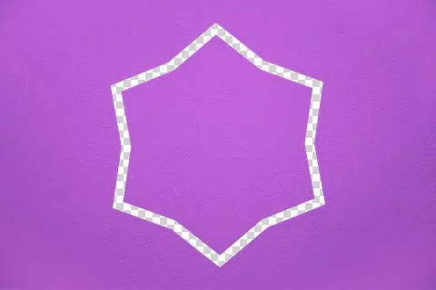 Geometric star shape 스톡 일러스트