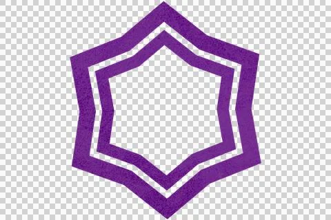 Geometric star shape イラスト素材