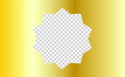 Geometric star shape Foto stock