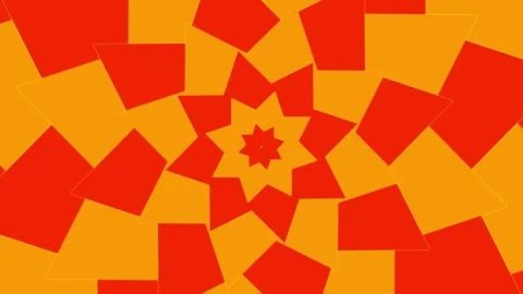 Geometric starburst diamonds abstract motion loop animation Stock Footage 346545298