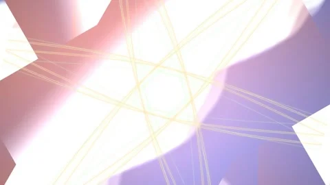 Geometric starburst motion an abstract background with a glowing pattern, featur Stock Footage 330529739