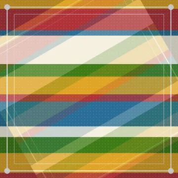Geometric striped abstract pattern with diagonal color bands and subtle gri.. Stock Illustration