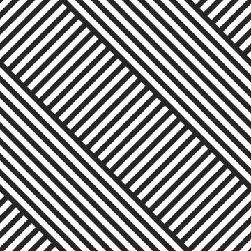 Geometric striped diagonal seamless pattern. イラスト素材
