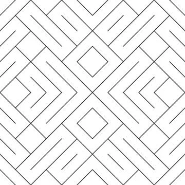 Geometric striped ornament pattern background イラスト素材