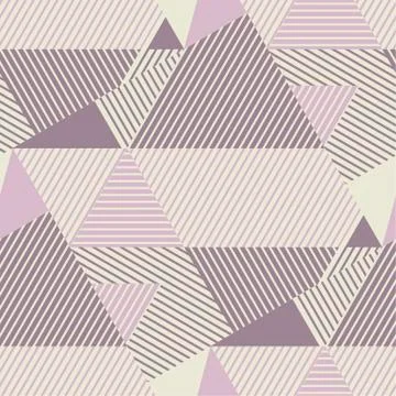 Geometric striped pattern in dust rosy colors. Stock Illustration