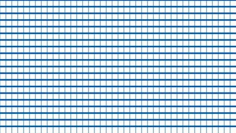 Geometric striped pattern with horizontal blue gray lines on white background Stock Illustration