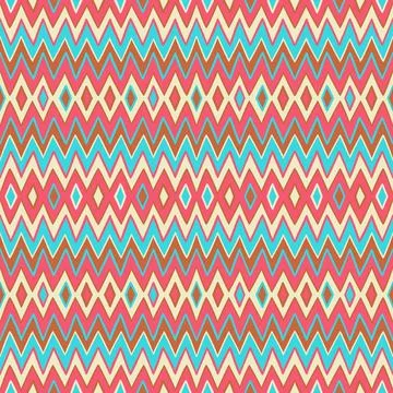Geometric striped pattern 库存插图