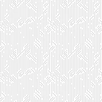 Geometric striped seamless pattern. 库存插图