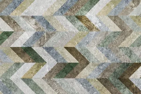 Geometric stripes grunge tech abstract background wallpaper イラスト素材