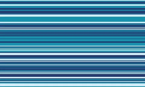Geometric stripes seamless vector pattern with horizontal lines in varied c.. Stock Illustration