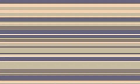 Geometric stripes seamless vector pattern with horizontal lines in varied c.. Stock Illustration