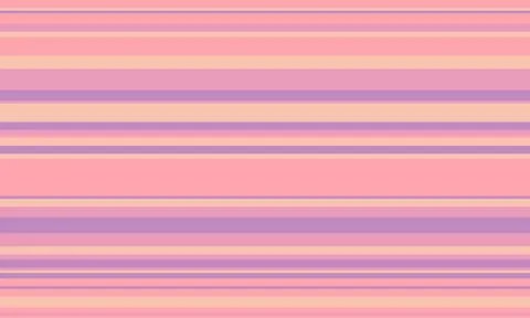 Geometric stripes seamless vector pattern with horizontal lines in varied c.. Stockillustratie