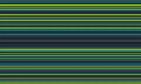 Geometric stripes seamless vector pattern with horizontal lines in varied c.. Stock Illustration