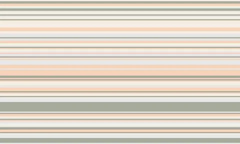 Geometric stripes seamless vector pattern with horizontal lines in varied c.. Stock Illustration
