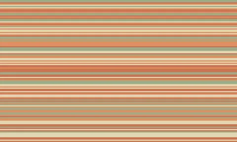 Geometric stripes seamless vector pattern with horizontal lines in varied c.. Stock Illustration