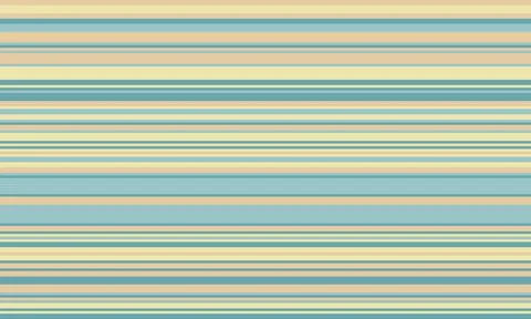 Geometric stripes seamless vector pattern with horizontal lines in varied c.. Stock Illustration