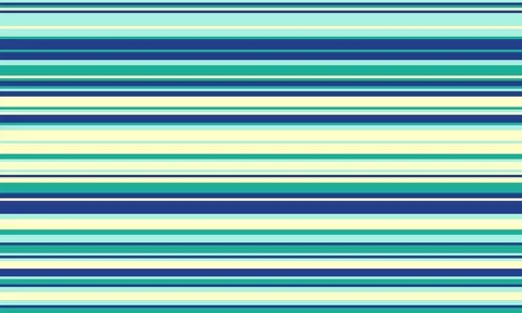 Geometric stripes seamless vector pattern with horizontal lines in varied c.. Stock Illustration