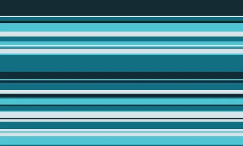 Geometric stripes seamless vector pattern with horizontal lines in varied c.. Stockillustratie