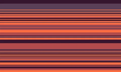 Geometric stripes seamless vector pattern with horizontal lines in varied c.. Stock Illustration