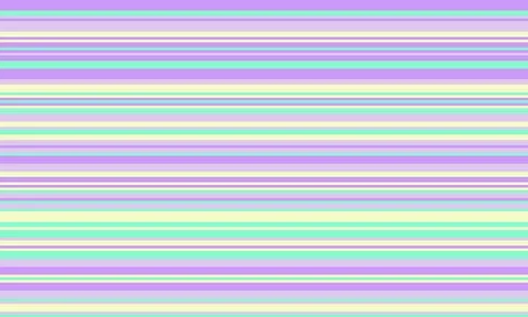 Geometric stripes seamless vector pattern with horizontal lines in varied c.. Stock Illustration