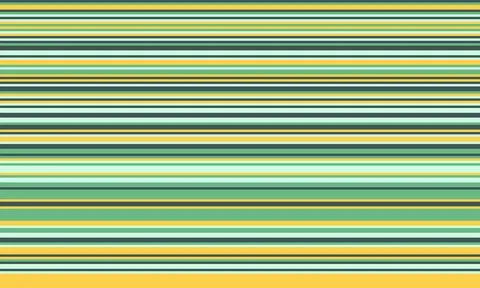 Geometric stripes seamless vector pattern with horizontal lines in varied c.. Stock Illustration