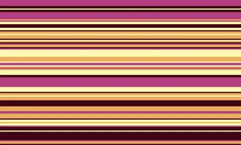 Geometric stripes seamless vector pattern with horizontal lines in varied c.. Stock Illustration