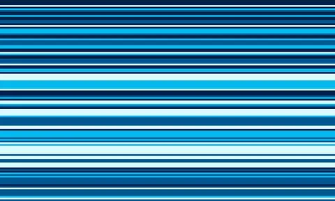 Geometric stripes seamless vector pattern with horizontal lines in varied c.. Illustrazione stock