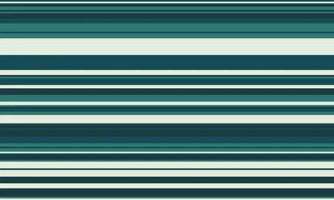 Geometric stripes seamless vector pattern with horizontal lines in varied c.. Stock Illustration