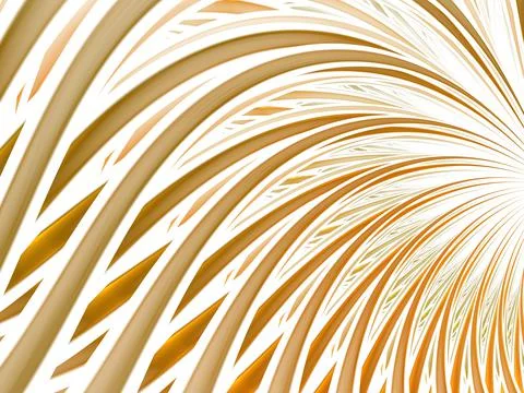 Geometric stripes, waves. Abstract glowing crossing lines pattern Illustrazione stock