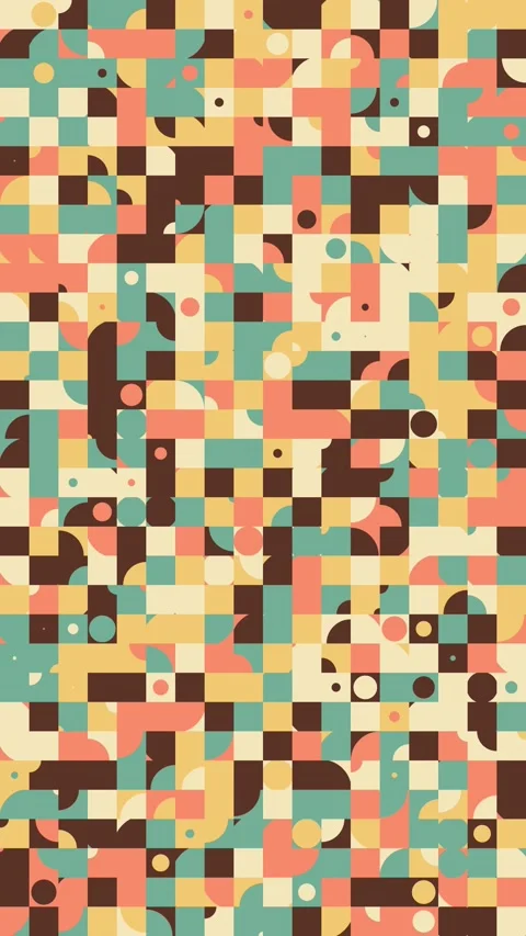 Geometric Structural Pattern with Clean Procedural Motion Design Stock Footage 329554689