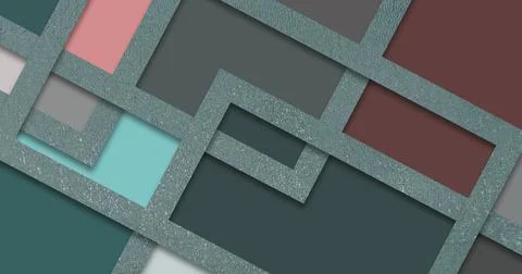 Geometric structure background for art banner concept Stock Illustration