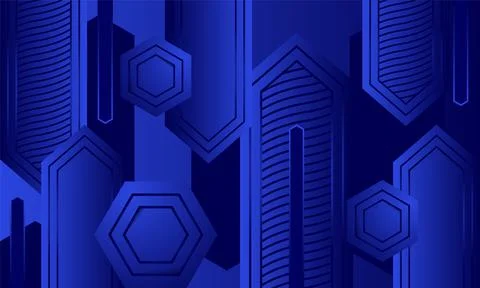 Geometric style abstract design background Stock Illustration