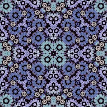 Geometric Stylized Floral Seamless Pattern Modern seamless pattern backgro... Stock Photos