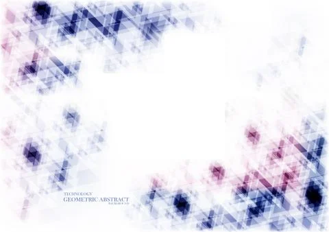 Geometric technological digital abstract modern background vector Stock Illustration