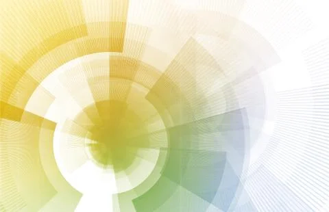 Geometric Technology Stock Illustration