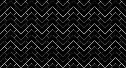 Geometric texture, repeating linear abstract pattern Thin black line vector Illustrazione stock