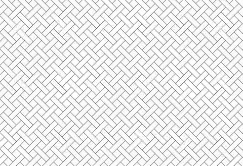 Geometric texture, repeating linear abstract pattern Thin black line vector Illustrazione stock