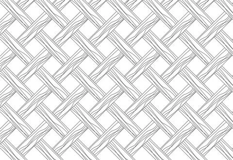 Geometric texture, repeating linear abstract pattern Thin black line vector Stock Illustration
