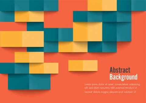 Geometric texture. Vector background can be used in cover design, book design Stock Illustration